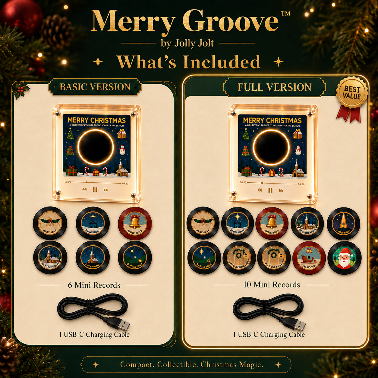 Merry Groove™ Christmas memories, one vinyl at a time.